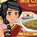 Mia Cooking Beef Curry