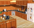 Brown Kitchen Escape